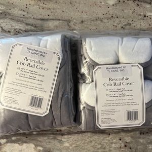 Crib rail covers